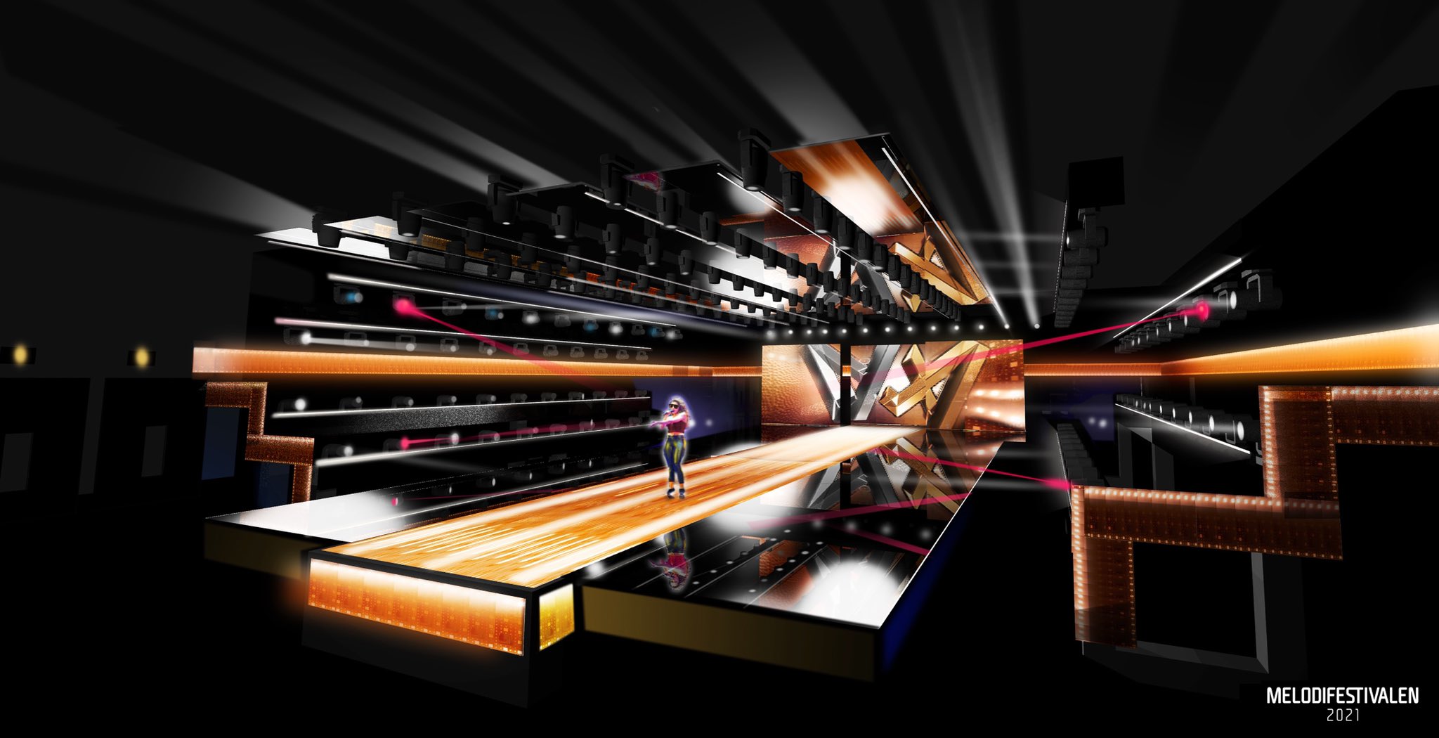 Melfest stage